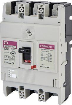 Авт. вимикач EB2S 250/3SF 250A (25kA, фікс./фікс.) 3P 4671839 фото