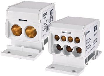 Блок розподільчий EDBM-7 (192А, 1500V AC/DC, OUT: 1x4-70; 3x2,5-25; 4x2,5-16) 1102422 фото