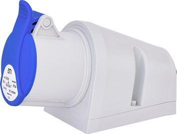 Розетка настінна EZ-3232 IP44 (32A, 230V, 2P+PE) 4482037 фото