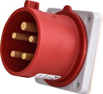 Вилка вбудована з реверсом фаз ERRO-3253 IP44 (32A, 400V, 3P+N+PE) 4482115 фото