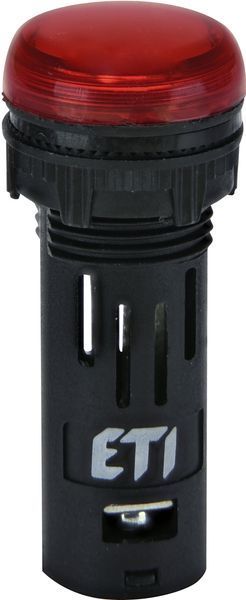 Лампа сигнальна LED матова ECLI-16-024C-R 24V AC/DC (&Oslash;16мм, червона) 4771600 фото