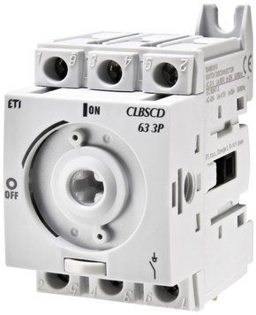 Вимикач навантаження CLBSCD 63 3P (без рукоятки, 63A, "1-0") 4661910 фото