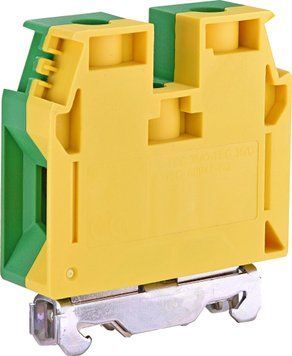Клема гвинтова заземлювальна ESC-TEC.35/O (35 мм2, жовто-зел.) 3903073 фото