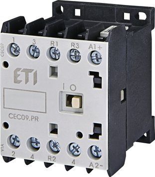 Контактор мініатюрний CEC 09.PR 230V AC (9A; 4kW; AC3) 4р (2н.в.+2н.з.) 4641205 фото