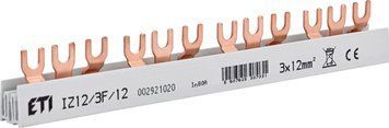 Шина живлення IZ 12/3F/12 (12мм2, 3P, 0.21м, Fork, 12mod.) 2921020 фото