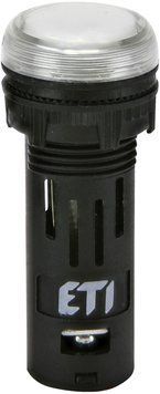 Лампа сигнальна LED матова ECLI-16-024C-W 24V AC/DC (&Oslash;16мм, біла) 4771605 фото