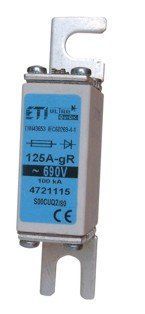 Запобіжник S000UQ2/80/32A/690V gR (200kA) 4721108 фото