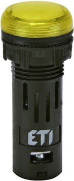 Лампа сигнальна LED матова ECLI-16-024C-Y 24V AC/DC (&Oslash;16мм, жовта) 4771602 фото
