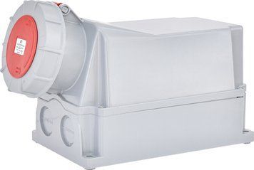 Розетка настінна EZH-12543 IP67 (125A, 400V, 3P+PE) 4482048 фото