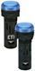 Лампа сигнальна LED матова ECLI-16-240A-B 240V AC (&Oslash;16мм, синя) 4771610 фото 3
