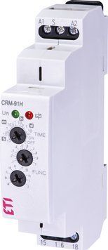 Багатофункціональне реле часу CRM-91H UNI 12-240V AC/DC (1x16A_AC1) 2470001 фото