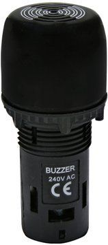 Зумер EBUZ-240A (220V AC, чорний) 4771637 фото