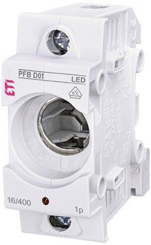 Тримач запобіжника PFB D01 1p LED (16А, E14) 2510012 фото