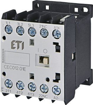 Контактор мініатюрний CEC 12.01-110V-50/60Hz (12A; 5,5kW; AC3) 4641083 фото
