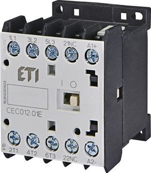 Контактор мініатюрний CEC 12.01-230V-50/60Hz (12A; 5,5kW; AC3) 4641084 фото