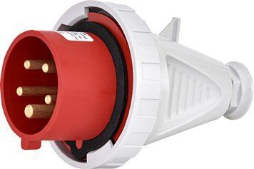 Вилка кабельна EVH-1653 IP67 (16A, 400V, 3P+N+PE) 4482026 фото