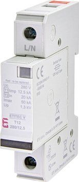 Обмежувач перенапруги ETITEC V T12 280/12,5 (1+0) 2442900 фото