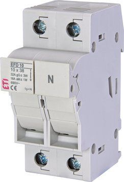 Роз'єднувач EFD 10 1P+N 32A 690V AC 2540002 фото