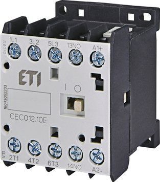 Контактор мініатюрний CEC 12.10-220V DC (12A; 5,5kW; AC3) 4641144 фото