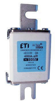 Запобіжник S1MUQ01/110/500A/1000V aR (200kA) 4303726 фото