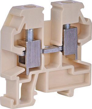 Клема гвинтова mini VS 2,5 PAM (2,5 mm2_бежева) 3901420 фото
