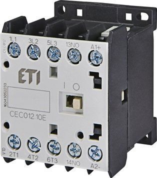 Контактор мініатюрний CEC 12.10-24V-50/60Hz (12A; 5,5kW; AC3) 4641074 фото