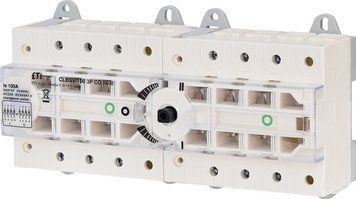 Перемикач навантаження CLBSV CO "I-0-II" 100 3P (без рукоятки, 100A, "1-0-2") 4661891 фото