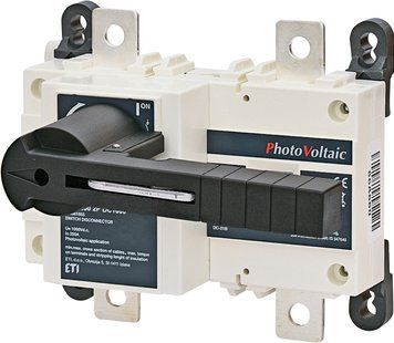 Вимикач навантаження LBS 250 2P DC1000 ("1-0", 250A, 1000V DC) 4661855 фото