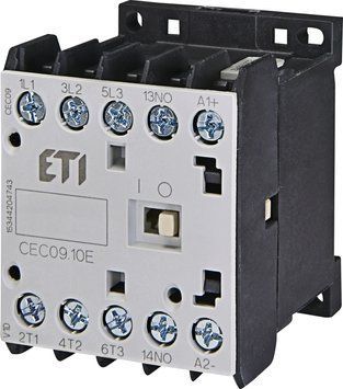 Контактор мініатюрний CEC 09.10-24V-50/60Hz (9A; 4kW; AC3) 4641062 фото