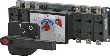 Перемикач навантаження LA COH 3P 1/D 160A ("1-0-2", з виносною рукояткою) 4667021 фото