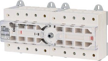 Перемикач навантаження CLBSV CO "I-I+II-II" 100 3P (без рукоятки, 100A, "1-1+2-2") 4661894 фото