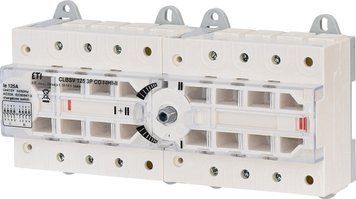Перемикач навантаження CLBSV CO "I-I+II-II" 125 3P (без рукоятки, 125A, "1-1+2-2") 4661895 фото