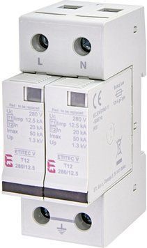 Обмежувач перенапруги ETITEC V T12 280/12,5 (2+0) RC 2442912 фото