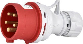 Вилка кабельна з реверсом фаз EVO-1653 IP44 (16A, 400V, 3P+N+PE) 4482022 фото