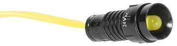 Лампа сигнальна LS LED 5 Y 24 (5мм, 24V AC, жовта) 4770803 фото