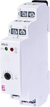 Реле контролю послід. і обриву фаз HRN-55 3x400AC (3F, 1x8A_AC1) без нейтралі 2471431 фото