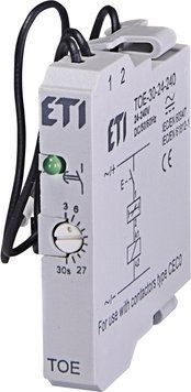 Електронн.таймер затримки TOE-30-24-240 AC/DC (3-30с затримка вмик.) 4642732 фото