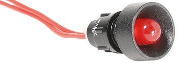 Лампа сигнальна LS LED 10 R 230 (10мм, 230V AC, червона) 4770811 фото