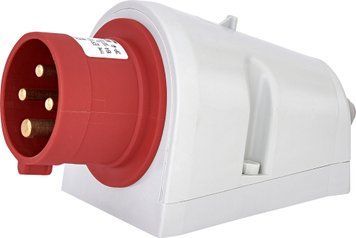 Вилка настінна EP-1643 IP44 (16A, 400V, 3P+PE) 4482059 фото