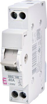 Перемикач навантаження SSQ 140 "1-0-2", 1p 40A 2421415 фото