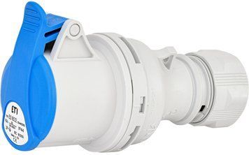 Розетка кабельна ES-1632 IP44 (16A, 230V, 2P+PE) 4482000 фото