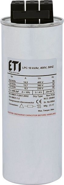 Конденсаторна батарея LPC 10kVAr (400V) 4656750 фото