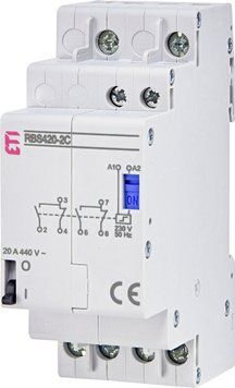 Контактор імпульсний RВS 420-2C 24V AC (20A, 2CO) 2464157 фото
