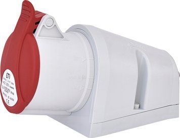 Розетка настінна EZ-3253 IP44 (32A, 400V, 3P+N+PE) 4482039 фото