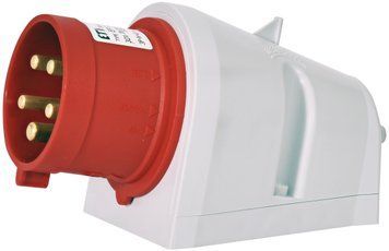 Вилка настінна EP-3253 IP44 (32A, 400V, 3P+N+PE) 4482063 фото