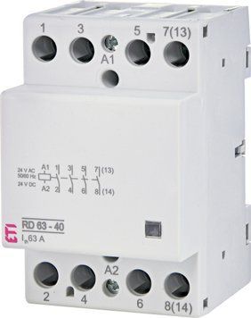 Контактор модульний RD 63-40 24V AC/DC 2464027 фото