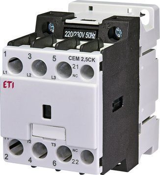 Контактор CEM 2,5CK.01 (2,5 кВАр, 400-440V) 4643803 фото