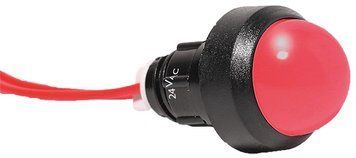 Лампа сигнальна LS LED 20 R 24 (20мм, 24V AC, червона) 4770814 фото