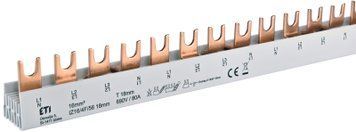 Шина живлення IZ 16/4F/56 (16мм2, 4P, 1.01м, Fork, 56mod.) 2921232 фото