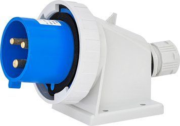 Вилка настінна EPH-3232 IP67 (32A, 400V, 2P+PE) 4482069 фото